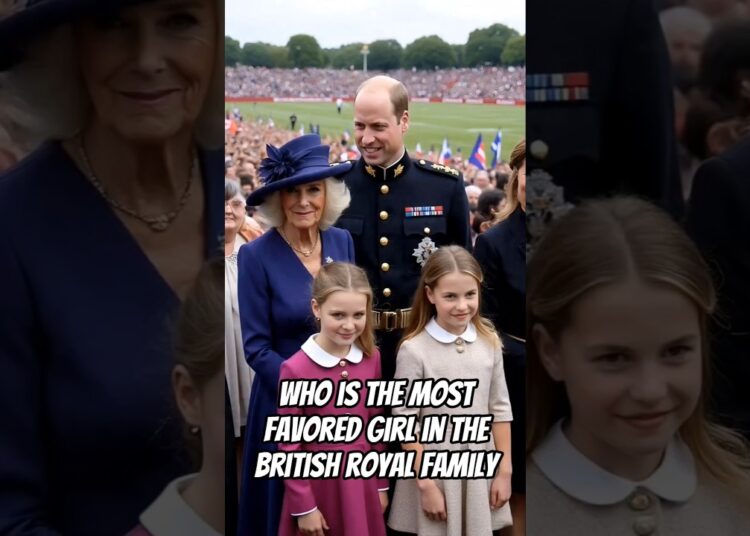 Who is the most favored girl in the British royal family #charlotte #royal #kate #anne #charles