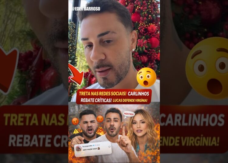 Carlinhos Maia entra em conflito com Lucas Guedez após festa de Virginia 😱