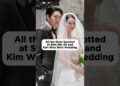 All the Stars Spotted at Shin Min Ah and Kim Woo Bin’s Wedding#kimtaehyung #shinminah #kimwoobin