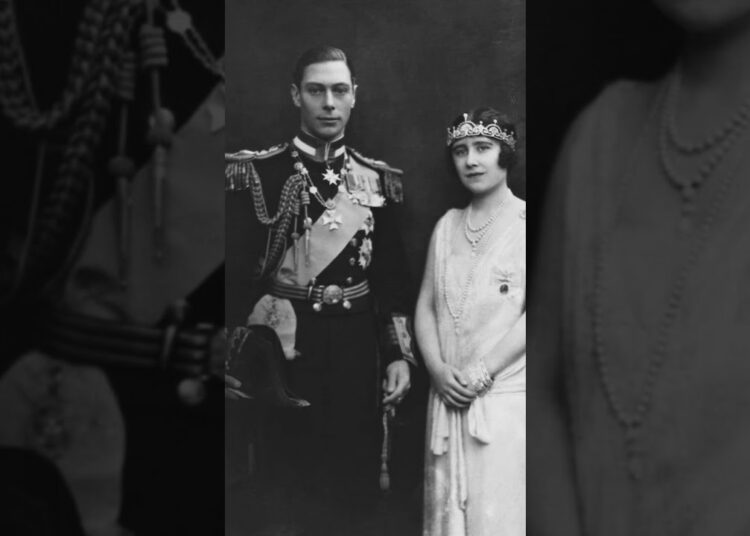 George VI & Elizabeth: um reinado construído a dois 👑 #history #realeza #elizabeth