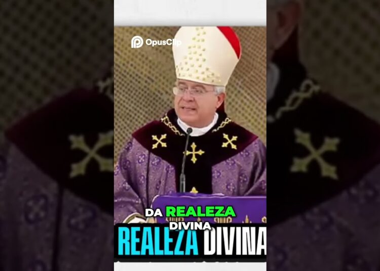 A Vinda de Cristo Glória Divina e Realeza Celestial #domjoséfalcão