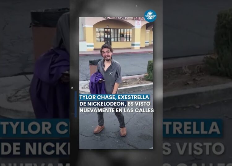 Tyler Chase, ex-estrela da Nickelodeon, é visto vivendo nas ruas e choca fãs