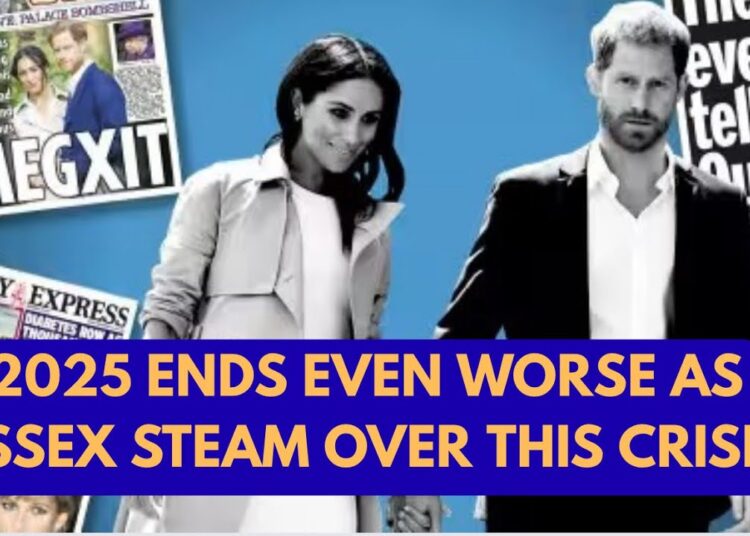 SUSSEXES STEAM AFTER FINDING THIS OUT ABOUT WHO? #royal #meghan #princeharry
