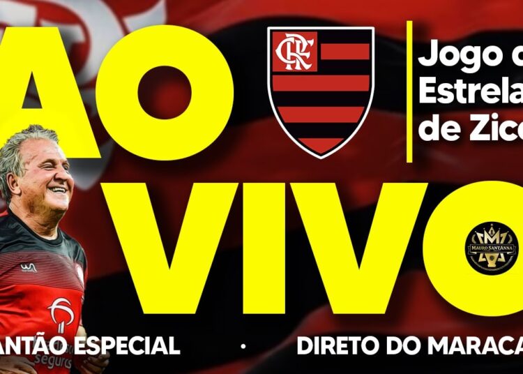 🔴 AO VIVO: JOGO DAS ESTRELAS DE ZICO! DIRETO DO MARACANÃ | ZONA MISTA | PRÉ-JOGO COM IMAGENS