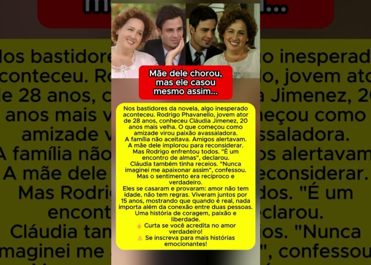 Diferença de idade? Eles PROVARAM que amor VENCE! #amor #relacionamento #bastidores #coragem