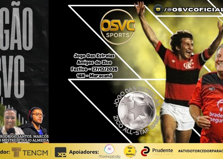 JOGO DAS ESTRELAS / AMIGOS DO ZICO AO VIVO | JOGO FESTIVO ⚽⭐ | EMOÇÃO, RESENHA E SOLIDARIEDADE