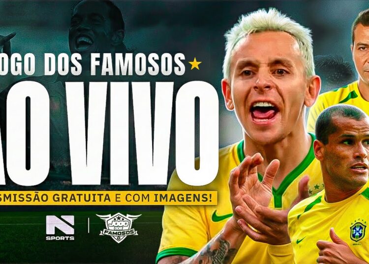 🔴 AO VIVO E COM IMAGENS | JOGO DOS FAMOSOS – SÃO PAULO | RIVALDO, MARCELINHO E MAIS!