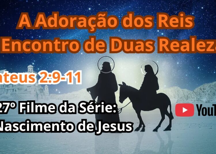 O encontro da realeza terrena com a Realeza divina. A entrega dos presentes: ouro, incenso e mirra.