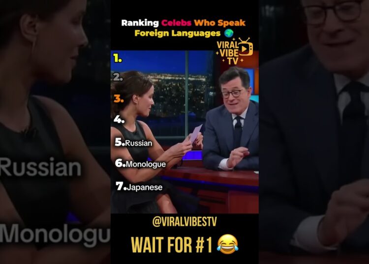 TOP 7 Celebrities Who Are Shockingly Multilingual 🔥🧠