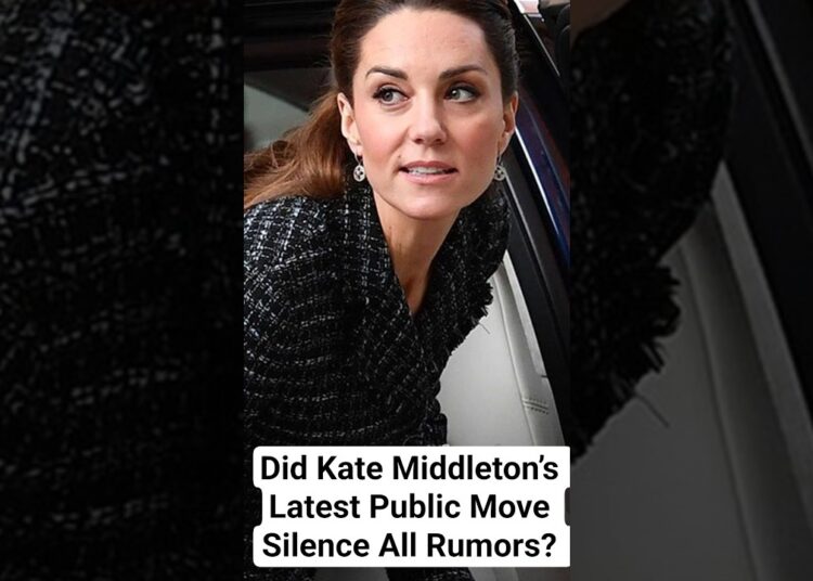 Did Kate Middleton’s Latest Public Move Silence All Rumors? 👑 | Royal Update #shorts #kate