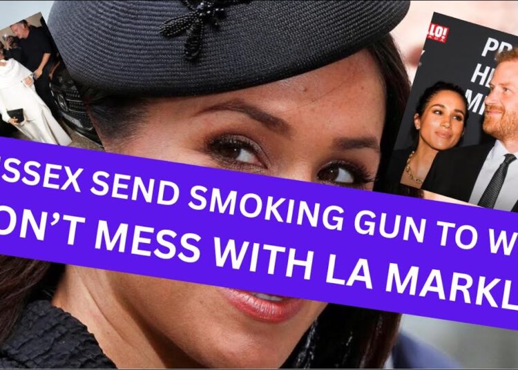 SUSSEX SMOKING GUN THREAT TO WHO? #royal #meghan #princeharry