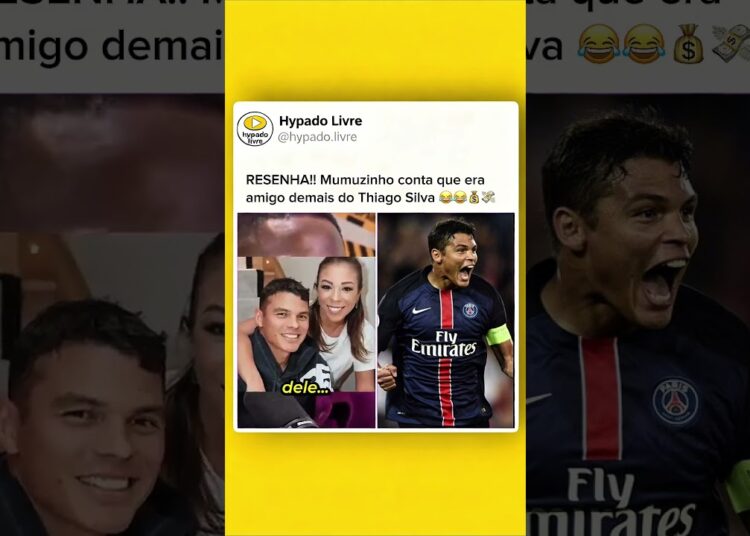 Mumuzinho e o pacote do Thiago Silva.  #fofoca #humor #realoficial #podpah #futebol