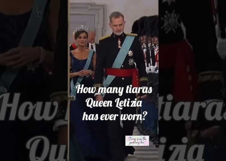 Royal Jewels: How many tiaras Queen Letizia has ever worn?