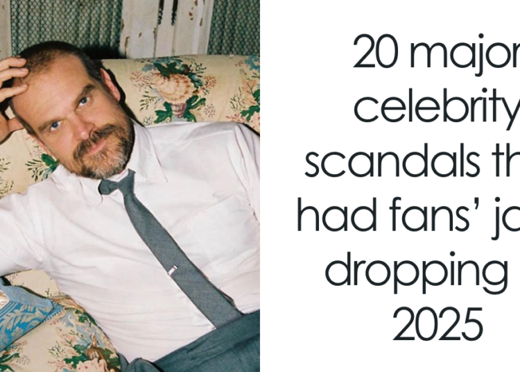 20 grandes escândalos de celebridades que deixaram os fãs de queixo caído em 2025