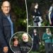 A família e amigos de Rob e Michele Reiner se reúnem em casa apenas uma semana após suas trágicas mortes