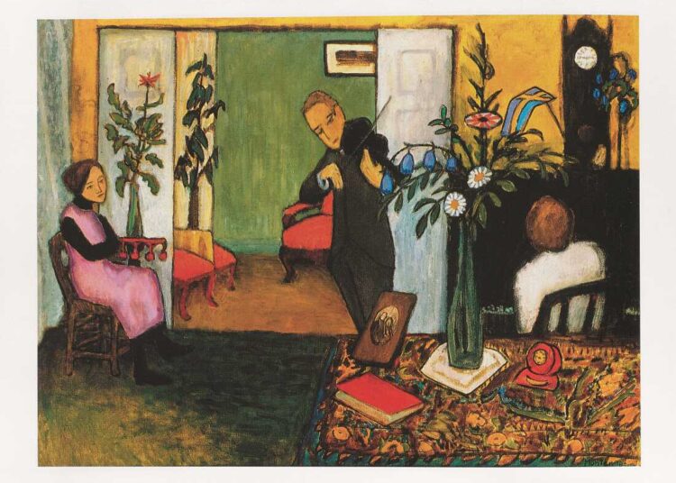 A pintura de Gabriele Münter desapareceu. Um curador do Guggenheim está em busca: NPR
