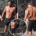 Alessandra Ambrósio faz ensaio fotográfico de biquíni de praia com namorado