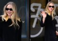 Amanda Seyfried usa casaco Miu Miu grande para aparição em ‘GMA’