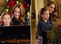 Assista Kate Middleton e Princesa Charlotte tocando um dueto surpresa de piano no culto de Natal