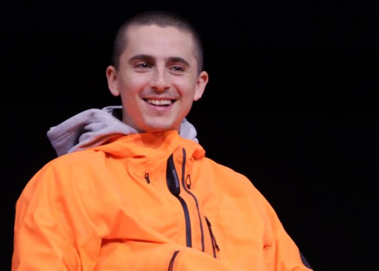 Até a mãe de Timothée Chalamet quer produtos de ‘Marty Supreme’