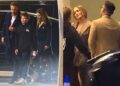 Ben Affleck se reúne desajeitadamente com as ex-namoradas Jennifer Lopez e Jennifer Garner em peça infantil da escola