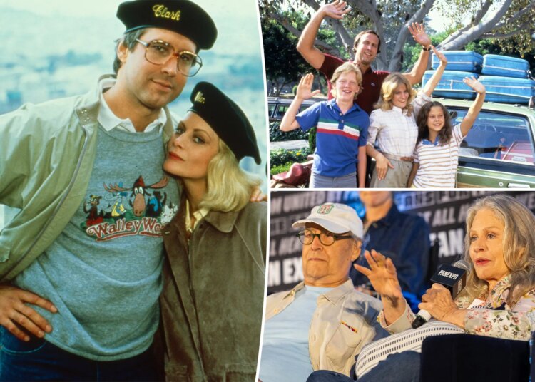 Beverly D'Angelo admite o momento improvisado de 'Férias de Natal' com Chevy Chase que fez história no cinema