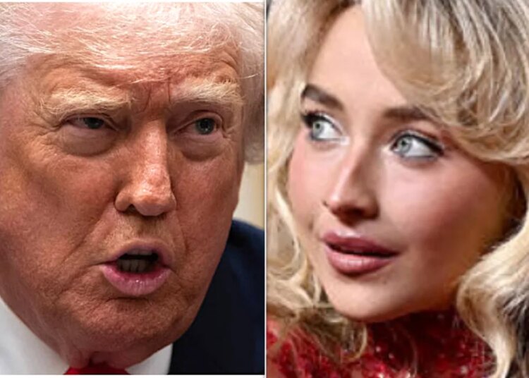 Casa Branca redobra sua feiúra em resposta a Sabrina Carpenter