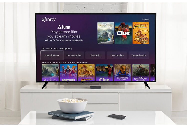 Comcast e Amazon lançam Amazon Luna Cloud Gaming em dispositivos de entretenimento da Xfinity