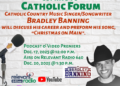 Conheça o cantor e compositor católico de música country Bradley Banning no último Fórum Católico