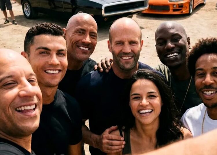 Cristiano Ronaldo se junta ao elenco de 'Velozes e Furiosos' no último filme