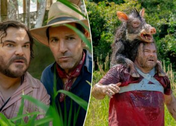 Crítica de 'Anaconda': Jack Black e Paul Rudd refazem o filme da cobra de J.Lo em uma comédia engraçada e mediana