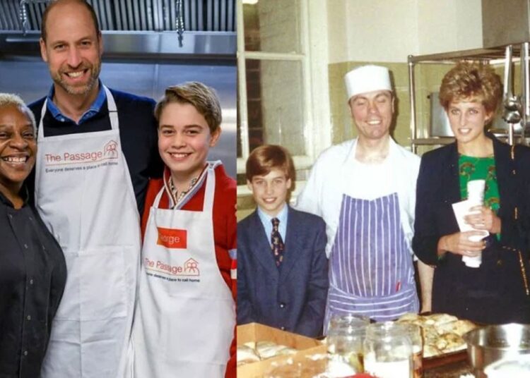 Especialista real revela empolgação do Príncipe George ao ver o nome da Princesa Diana no livro de visitantes