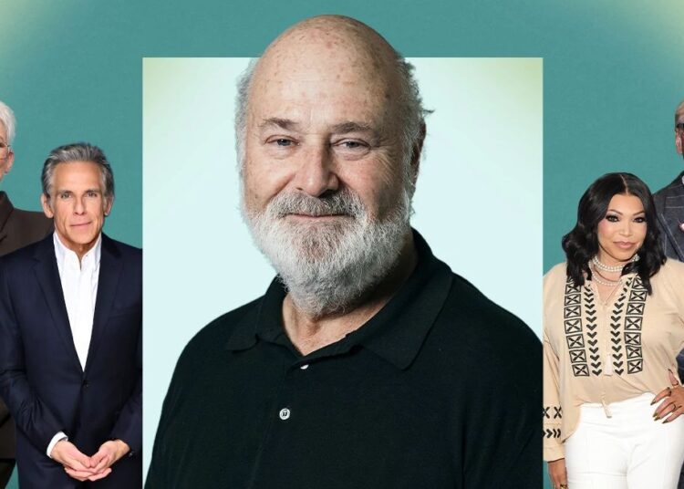 Estrelas prestam homenagem ao lendário cineasta Rob Reiner