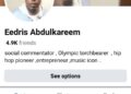 Facebook e Instagram restauram as contas do rapper nigeriano Eedris Abdulkareem após suposta suspensão por causa da nova música ‘Carta aberta a Trump’