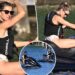 Gisele Bündchen e Joaquim Valente aproveitam encontro na Flórida em jet skis