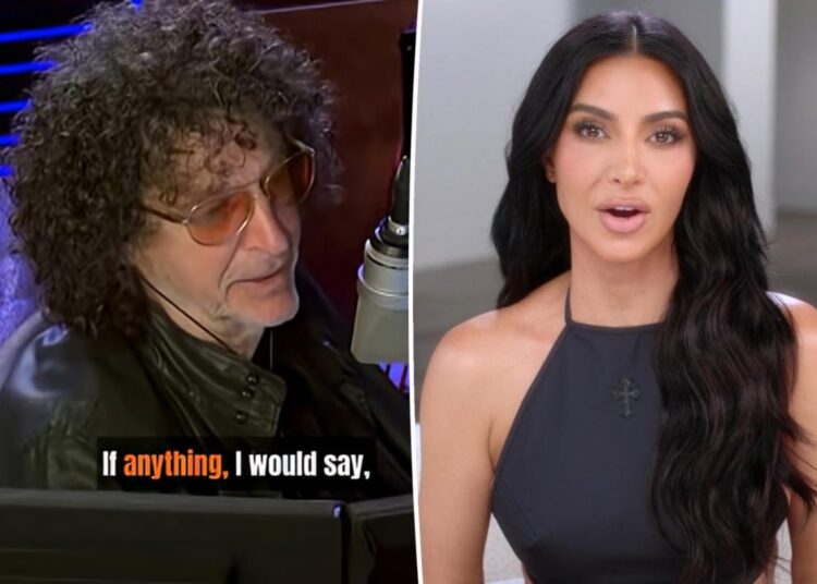 Howard Stern rebate a afirmação de Kim Kardashian de que ele zombou de seu roubo em Paris em 2016