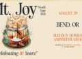 Joy é a mais recente adição à programação de concertos de verão de 2026 no Bend's Hayden Homes Amphitheatre