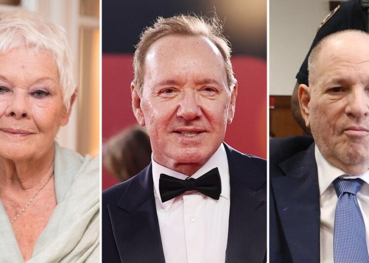 Judi Dench sobre amizade com Kevin Spacey e Harvey Weinstein