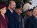 Kate Middleton, Príncipe William e Rei Carlos III no primeiro dia da visita de estado do Emir do Catar ao Reino Unido
