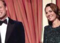 Kate Middleton surpreende de verde no Royal Variety Show com o Príncipe William