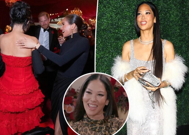Kimora Lee Simmons detalha ter visto Meghan Markle, Príncipe Harry na festa de 70 anos de Kris Jenner