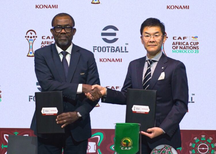 Konami Digital Entertainment e a Confederação Africana de Futebol (CAF) assinaram um acordo de parceria