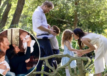 Meghan Markle compartilha cartão de Natal íntimo com Príncipe Harry, Archie e Lilibet