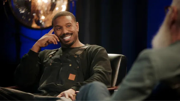 Michael B. Jordan apareceu na programação do programa Netflix de David Letterman