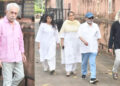 Naseeruddin Shah, Pankaj Kapur, Dilip Joshi, Supriya Pathak, Ratna Pathak Shah, Poonam Dhillon Farah Khan, Rupali Ganguly, Jackie Shroff: Celebridades chegam ao funeral de Satish Shah | Notícias de filmes em hindi
