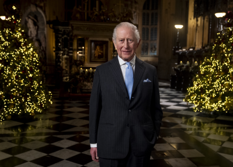 O Rei Charles escolheu um lugar incomum para seu discurso de Natal