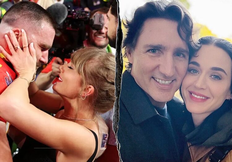O noivado de Taylor Swift, o romance de Katy Perry e Justin Trudeau encerram um ano selvagem para o amor das celebridades