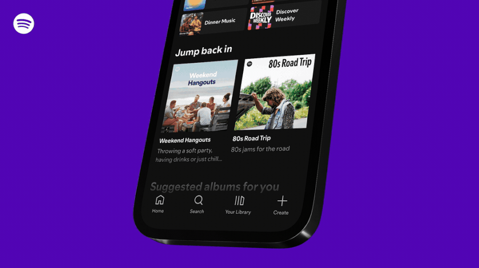 O novo recurso de lista de reprodução do Spotify oferece aos usuários mais controle sobre seu algoritmo de recomendação