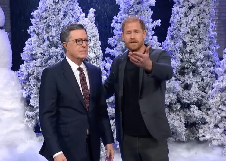 O príncipe Harry não pertence à TV tarde da noite