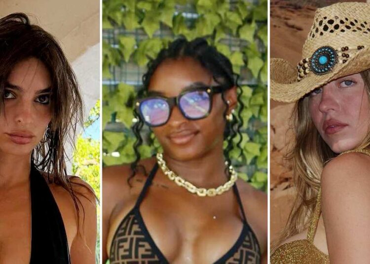 Os 10 melhores momentos do biquíni de 2025: Sydney Sweeney, Simone Biles, mais